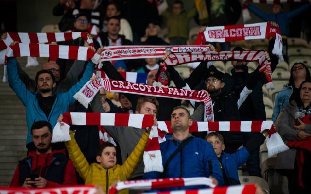 Kibice na meczu Cracovia - Lechia Gdańsk. Zobaczcie zdjęcia