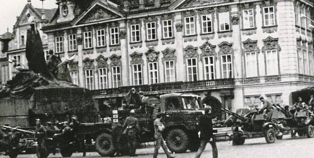 Wojsko Układu Warszawskiego w stolicy Czechosłowacji w sierpniu 1968 roku