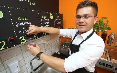 Juice Bar - nowy lokal w centrum Kielc. Serwują naturalne i bezcukrowe soki