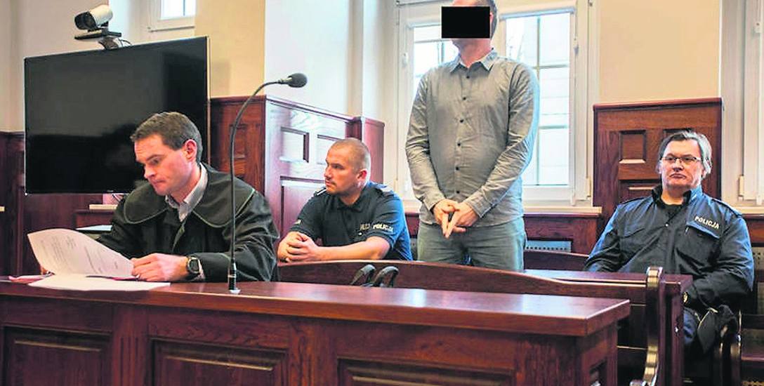 Krystian L., były policjant z Człuchowa, skazany na 6 lat więzienia za śmierć swojego kolegi 