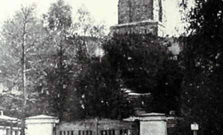 Dojście do Wieży Bismarcka, wtedy już Wolności, od strony ul. Toruńskiej, 1925 rok