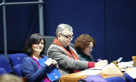 Jury obradowało intensywnie; od lewej Daniela Czerwińska, Sylwester Hernik i Małgorzata Jurecka.