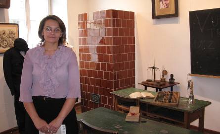 Na wystawie jest też sala szkolna z początków XX wieku – mówi Anna Jankowska, kurator ekspozycji