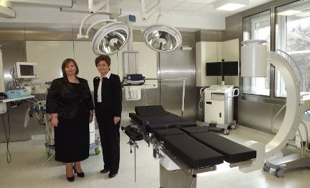 Oddajemy do dyspozycji doskonale wyposażoną salę operacyjną - mówią Katarzyna Adamek, prezes Zarządu Polsko-Amerykańskich Klinik Serca i Gabriela Wanzek,