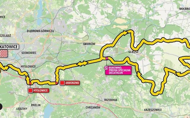 5. etap Tour de Pologne 2024. Wyjątkowa trasa na mapie wyścigu - Katowice i Jura Krakowsko-Częstochowska 