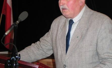 Radny Kazimierz Kwiatkowski oprotestował na sesji zapis w regulaminie, który został uchwalony przez radnych kilka lat temu.