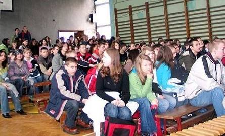 Szkołę odwiedziło prawie 600 uczniów, w tym z 12 gimnazjów z powiatu tarnobrzeskiego.