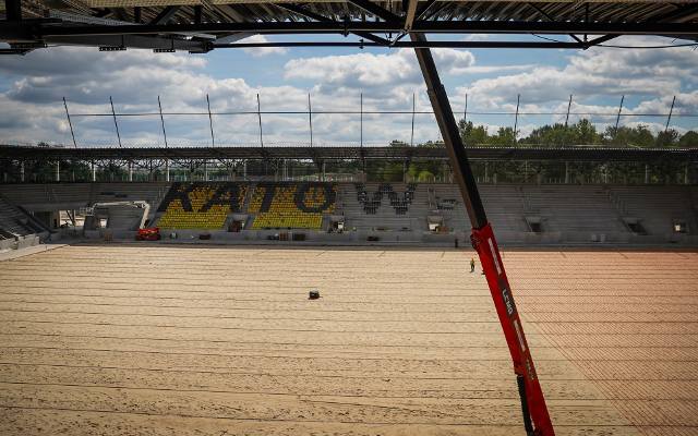 GKS Katowice: Krzesełka na nowym stadionie utworzą napis. Zobaczcie jaki!