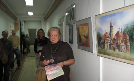 Dyrektor III LO Danuta Sawicka,dziękowała uczniom i opiekunkom za wystawę.