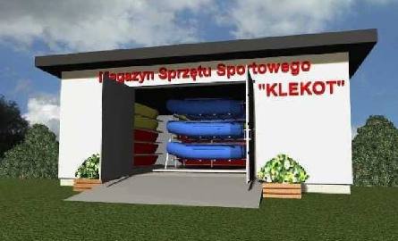 Na Klekocie zostanie wybudowany magazyn sprzętu wodnego oraz zakupione nowe kajaki i rowerki wodne.