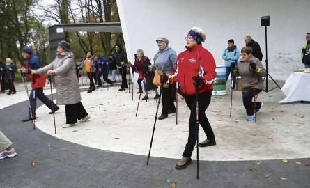 Lokalna Grupa Działania „Pałuki-Wspólna Sprawa” otworzyła trasy do uprawiania nordic walking