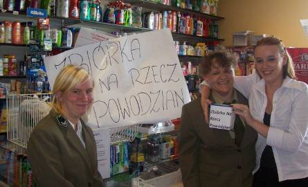 Kosze na dary ustawiono w kilku sklepach. W akcję włączyły się Małgorzata Nagadowska, Magdalena Włodek, Mariola Pastwa.
