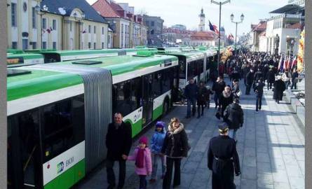 Białostoczanie mogli obejrzeć 48 nowych autobusów miejskich (zdjęcia)