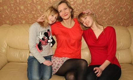 Agata Jarosińska z córkami: Dorotą i Beatą. Rodzina jest najważniejszą wartością.