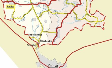 Z Wiechowic do czeskiej Opavy jest rzut beretem.