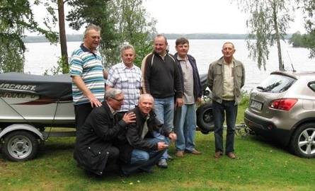 Wspólne zdjęcie ekipy łowców z Radomia.