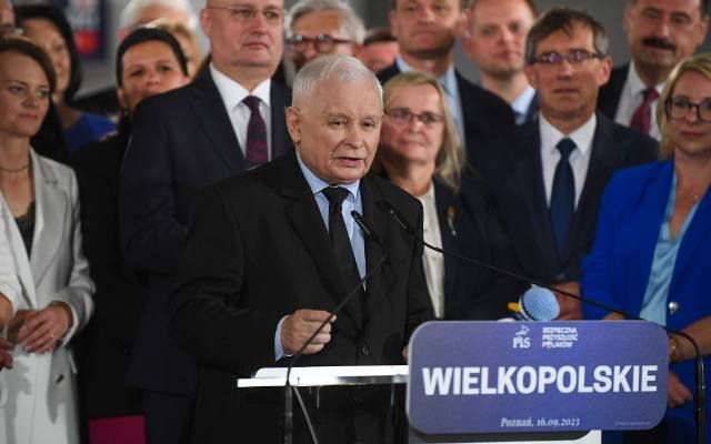 Jarosław Kaczyński w Poznaniu: Chcemy znieść immunitety w imię zasady równości i uczciwości
