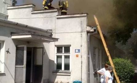 Ogromny pożar kliniki dermatologii w Lublinie (wideo, zdjęcia) 