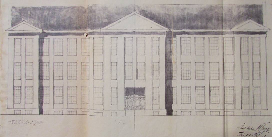 W 1924 r. władze państwowe podjęły decyzję o rozbudowie fabryki tytoniowej - od strony ul. Modlińskiej planowano wznieść okazałych rozmiarów gmach administracyjny.