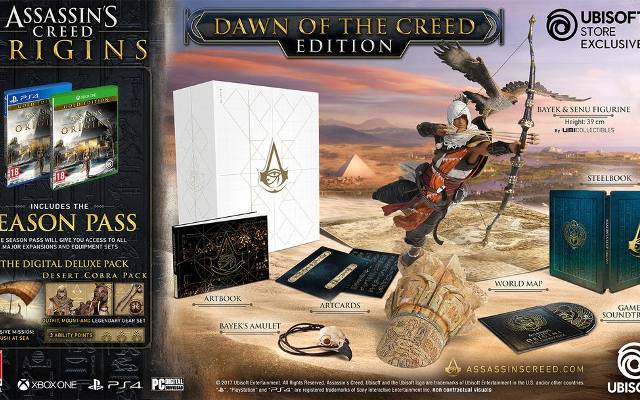 Assassin's Creed Origins: Zwiastun, gameplay i edycje kolekcjonerskie (wideo)