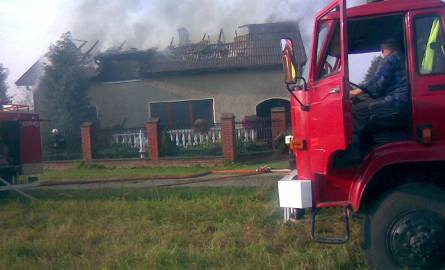 Strażacy ugasili pożar w Pohulance po kilku godzinach akcji.
