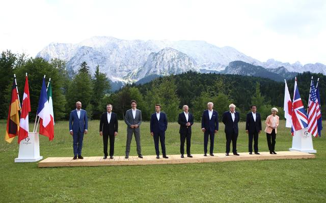 Szczyt G7. Przywódcy zakpili z Władimira Putina. 