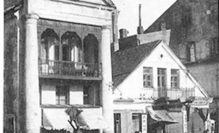 Białystok, 1926 rok. Zdjęcie żydowskiej dzielnicy, okolice dzisiejszego Rynku Siennego