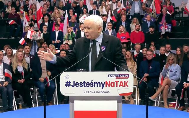 Konwencja samorządowa PiS. Jarosław Kaczyński: Musimy być na “tak” dla inwestycji i rozwoju