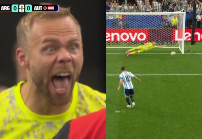 "Jest tylko człowiekiem". Messi nie wytrzymał presji i pomylił się w meczu Argentyna - Austria