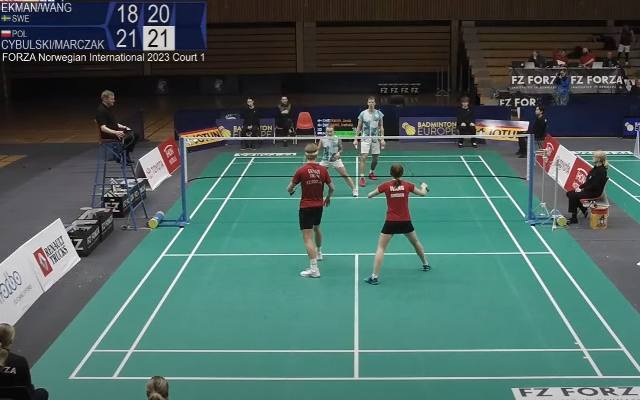 Robert Cybulski i Kornelia Marczak wygrali międzynarodowe badmintonowe mistrzostwa Norwegii w grze mieszanej