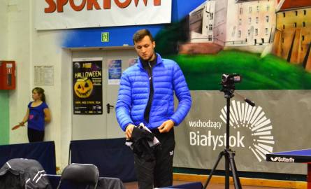 Patryk Chojnowski - nowy gracz Olimpii/Unii nie jest już niepokonany, ale wciąż pozostaje bardzo groźny w Superlidze.