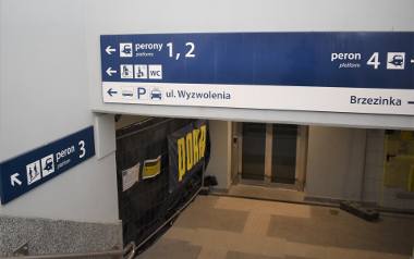 Inwestycja na stacji w Oświęcimiu koncentruje się obecnie na przebudowie peronów pierwszego i drugiego