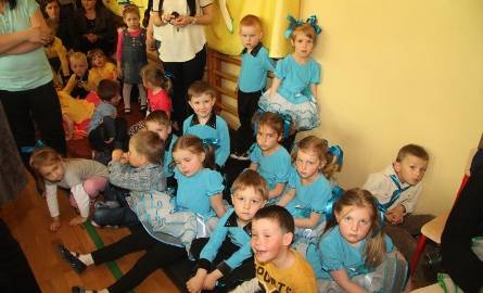 „Lagunki” ze Skorzeszyc zdobyły pierwsze miejsce w kategorii dzieci 5-letnich ex aequo z „Wesołymi Nutkami” z Górna.