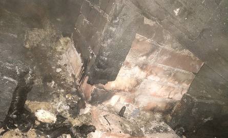 Pożar w baraku socjalnym w szprotawskich Wiechlicach (szczegóły) 