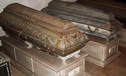 Do rodowej krypty Czartoryskich w Sieniawie doczesne szczątki książąt sprowadzano z różnych miejsc w Europie.