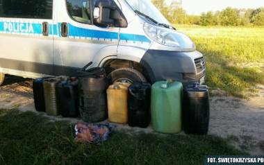 Podejrzany o próbę kradzieży paliwa zatrzymany w gminie Górno 