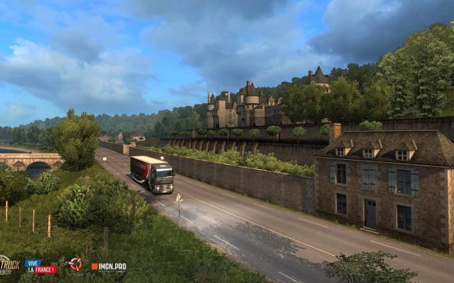 Euro Truck Simulator 2: Vive La France! Wyprawa do Francji (wideo)