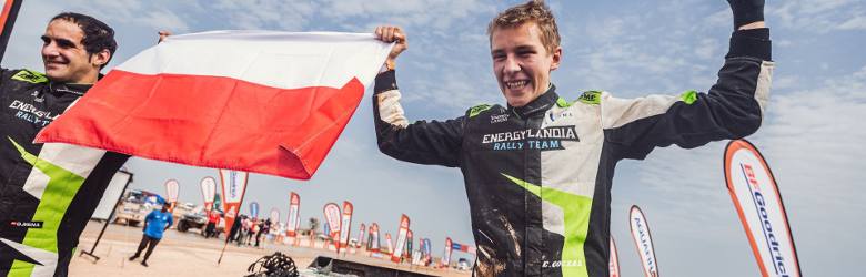 18-letni Eryk Goczał, zwycięzca Rajdu Dakar