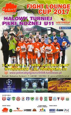 Klub Piłkarski Polonia Bydgoszcz zaprasza na turniej Fight Lounge Cup 2017