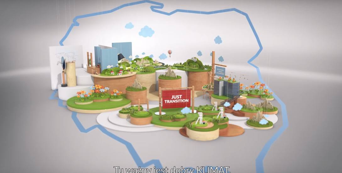 W animacji #ChangingTogether promującej Szczyt Klimatyczny w Katowicach można zobaczyć Polskę jako kraj, w którym wszystko jest możliwe