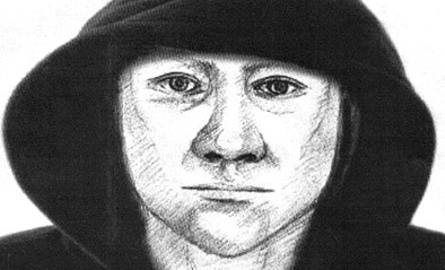 Grudziądz: Dwa portrety jednego mężczyzny. Kto rozpoznaje rabusia, który napadł na bank?