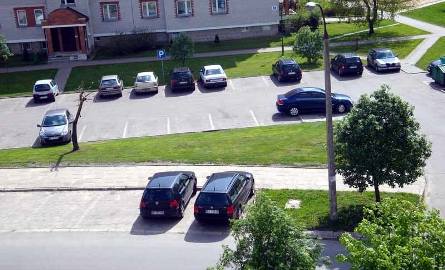 Nie ma to, jak zająć dwa miejsca na pustym parkingu (zdjęcia)