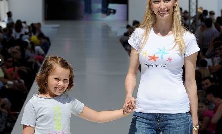 Na Warsaw Fashion Street zaprezentowała się w tym roku także inna podopieczna Fundacji Spełnionych Marzeń: 7-letnia Ola Ćwiklińska z Kielc.