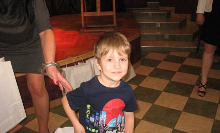 Nagrodę specjalne otrzymał najmłodszy uczestnik konkursu, czterolatek  Maciej Młynarczyk.