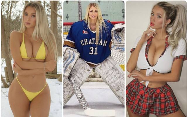 Wielka strata dla hokeja? 20-letnia Mikayla Demaiter skupiła się na karierze modelki [ZDJĘCIA]