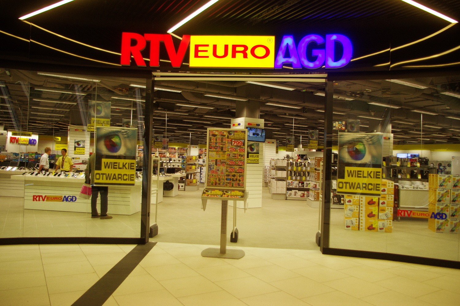 Otwarcie Galerii Katowickiej RTV Euro AGD. Wielkie