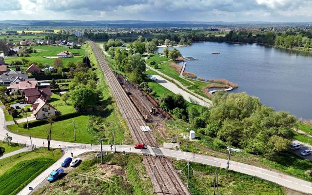 Na krakowskie Malediwy będzie można dojechać pociągiem. Rozpoczęto budowę przystanku kolejowego w Przylasku Rusieckim