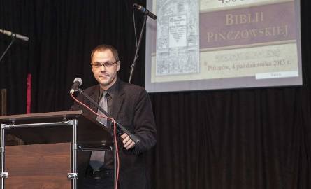 Wykład o znaczeniu Pińczowa w dziejach reformacji w Polsce i Europie mówił profesor Waldemar Kowalski.