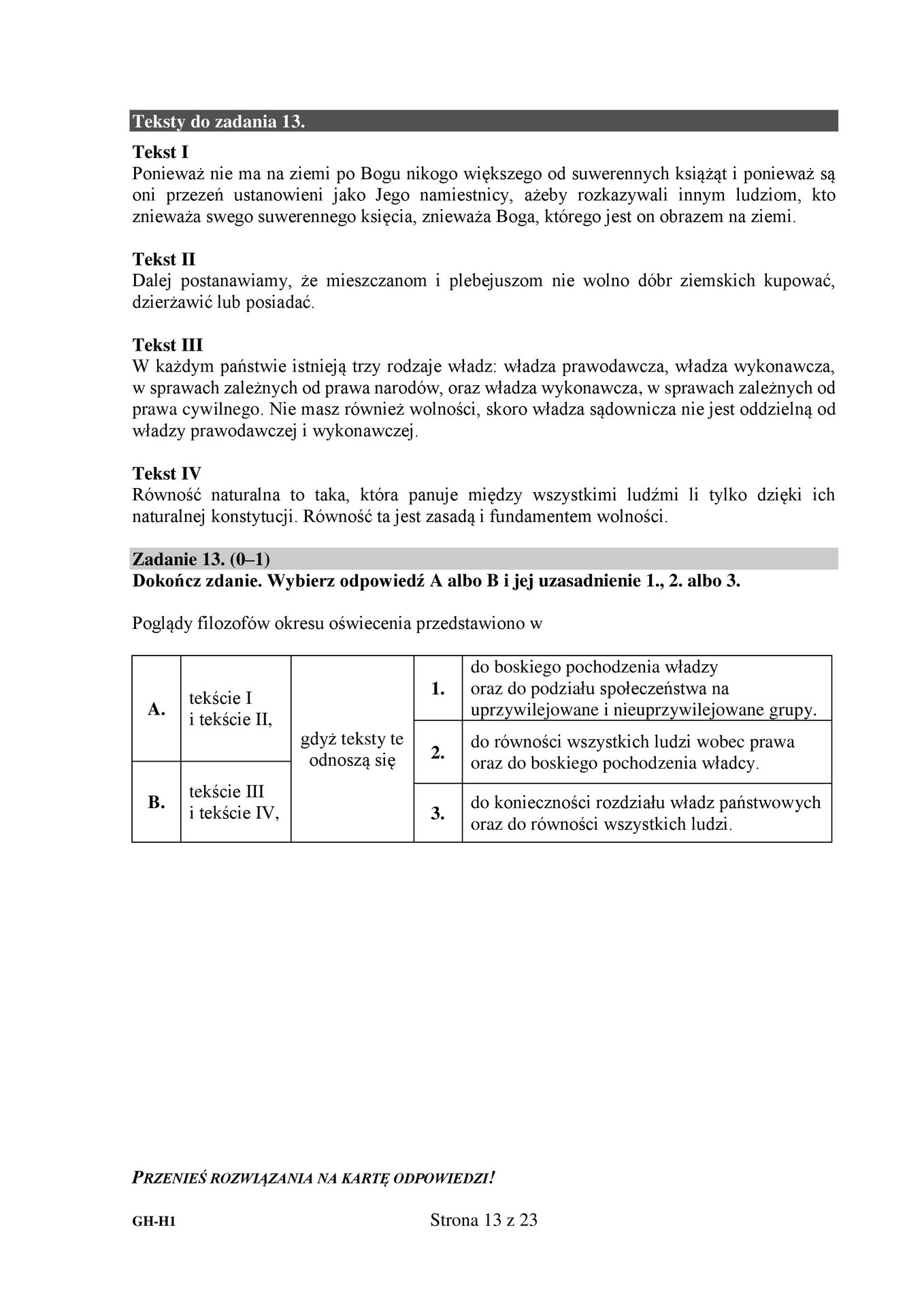 EGZAMIN GIMNAZJALNY 2017: MATEMATYKA ARKUSZE CKE + ODPOWIEDZI I