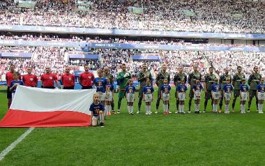 Dziewczęta z Chlewic wyprowadziły Legię na Stadion Narodowy w Warszawie, na mecz finałowy Pucharu Polski.